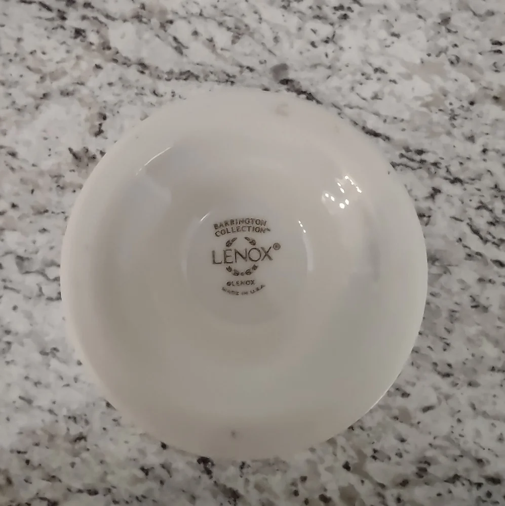 LENOX Vase Vintage Pierced Barrington Collection 7